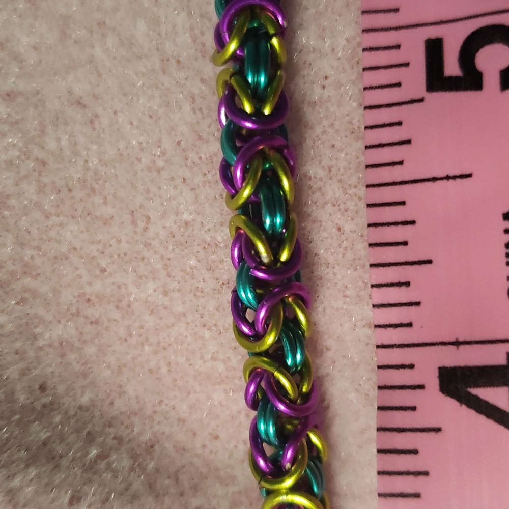 Byzantine chainmaille bracelet